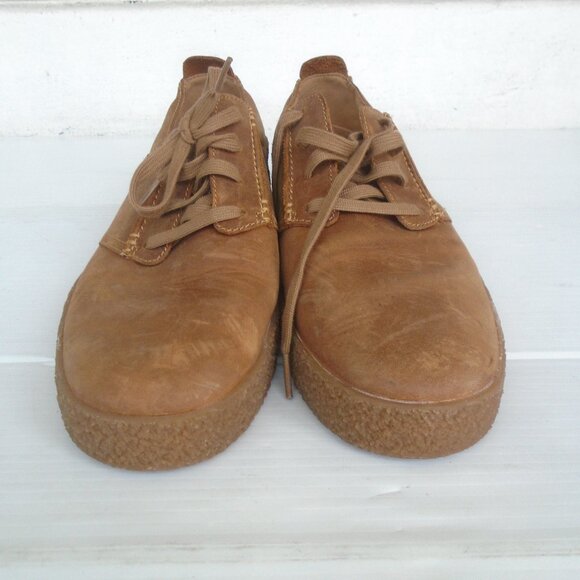 Clarks Men\'s Streethillace Oxford Leather Low Size 11.5 Tan main image 6